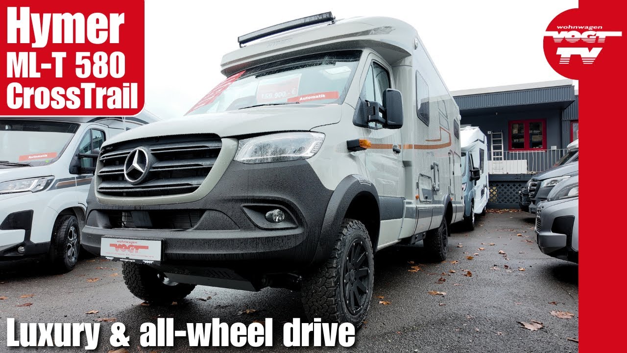 All-wheel drive & luxury: Hymer ML-T 580 CrossTrail 😎 Motorhome with extensive equipment, €159,900