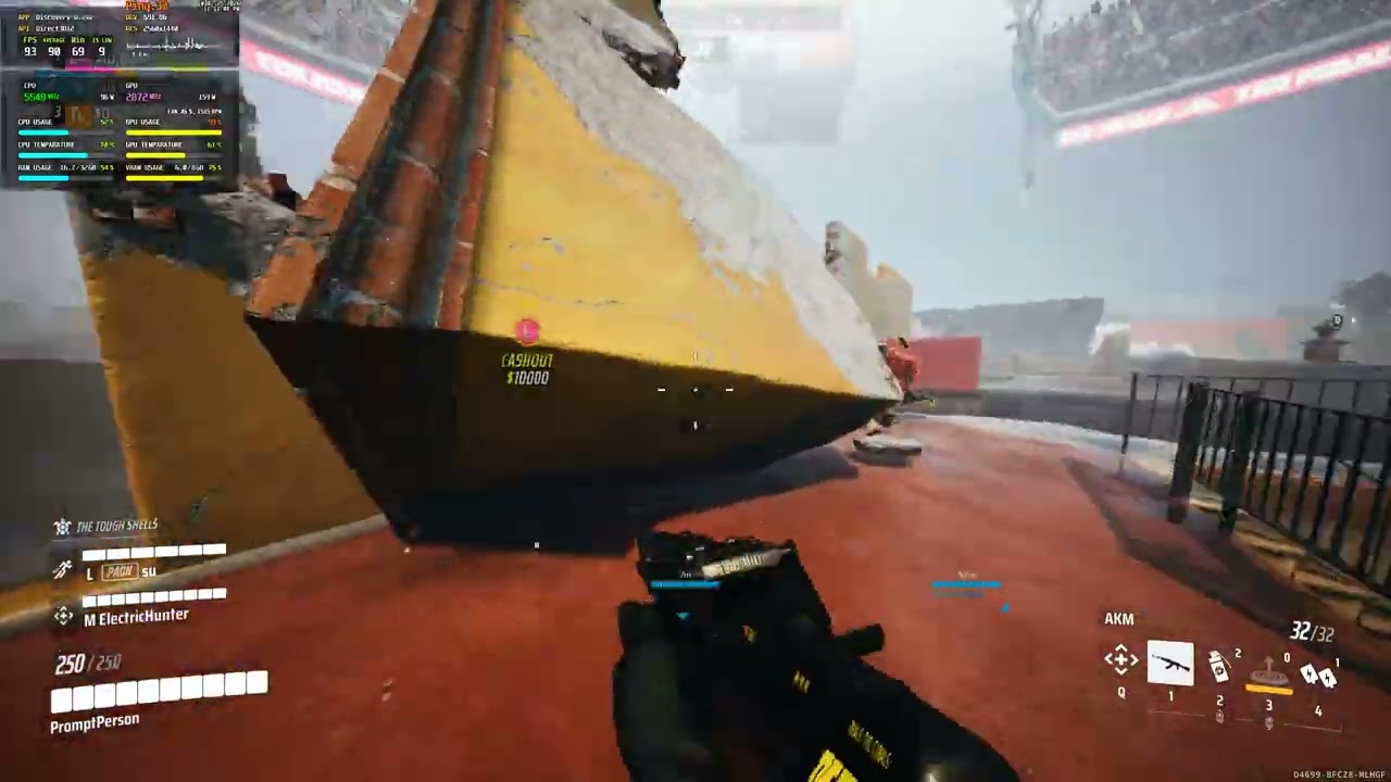 The Finals Ryzen 9600X / RTX 5060 Ti / 32GB Epic 1440p