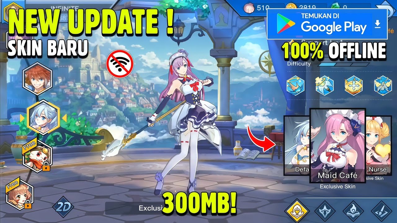 ОБНОВЛЕНИЕ! Лучшие офлайн-игры для Android, похожие на Mobile Legends 2025 | Открывайте новые скины