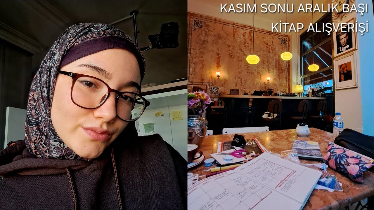 mini bir vlog | kafeler, kitap alışverişi