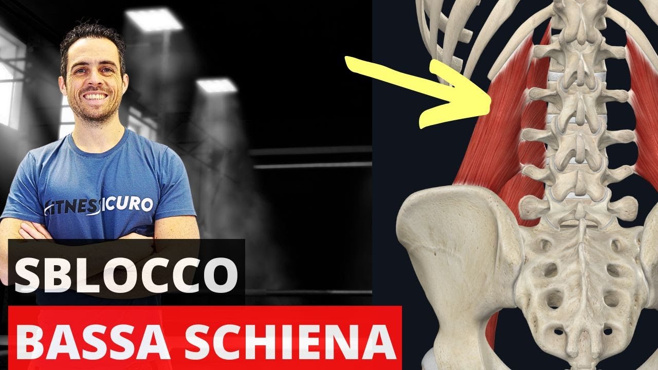 Dolore BASSA SCHIENA: sciogli questa CONTRATTURA e migliorerà subito!