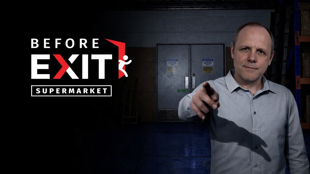 Before Exit: Suppermarket - szefo patrzy nam na łapska (Portrait)