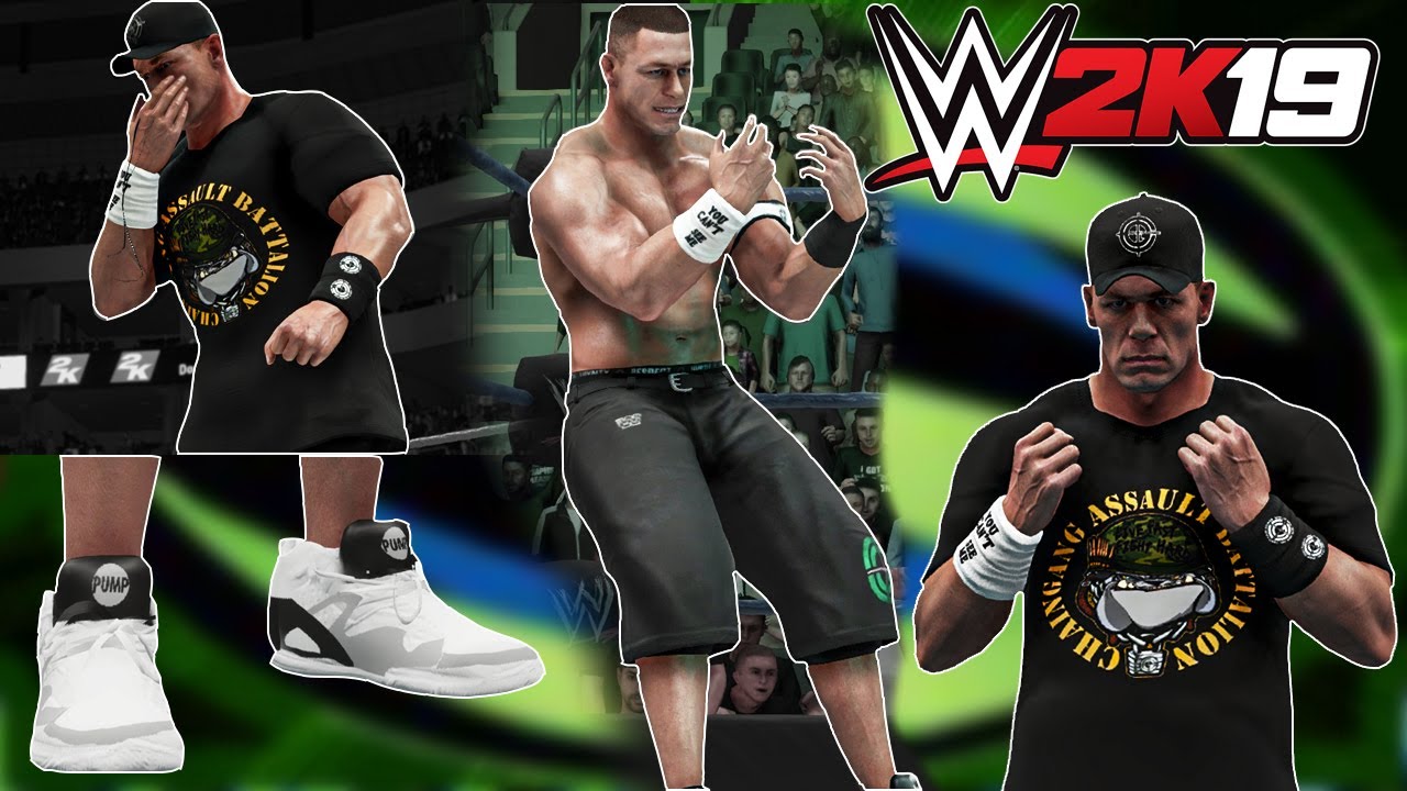 HOW TO MAKE JOHN CENA SUMMERSLAM 2006 ATTIRE | WWE 2K19