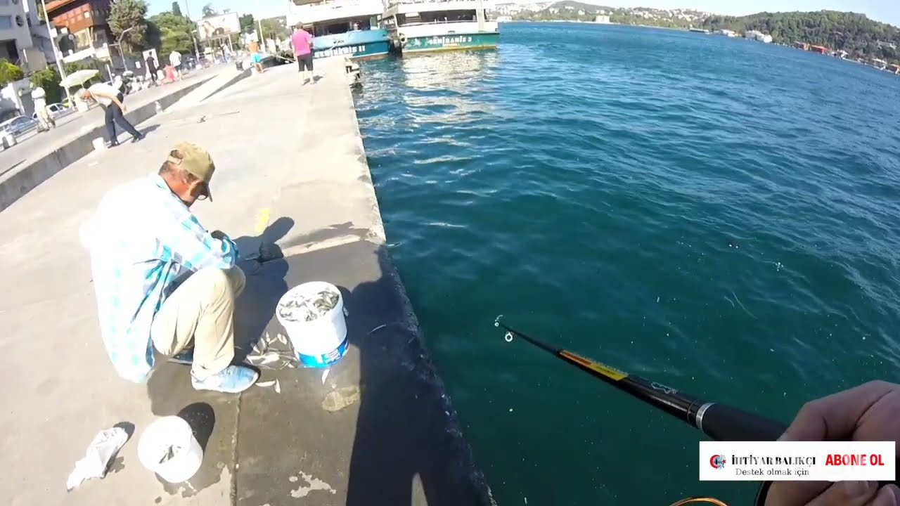 Aşiyan balık avı/istavrit avı/boğazda balık avı