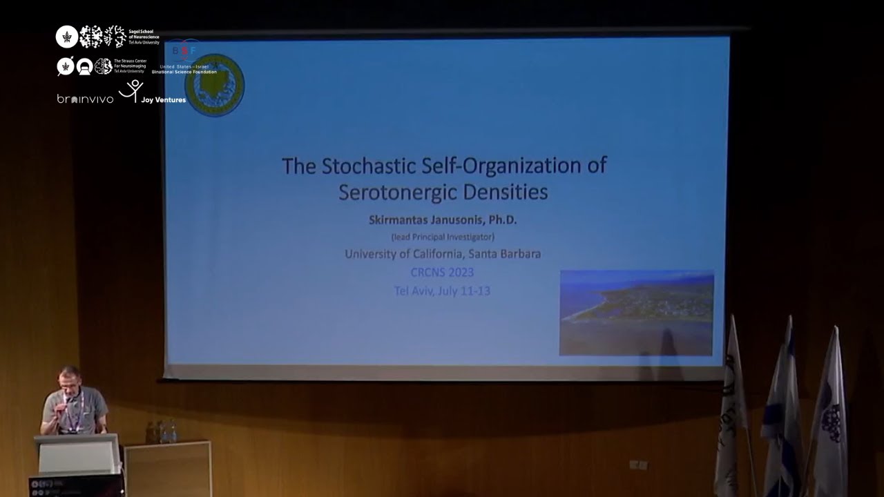 CRCNS 13-7-2023 The Stochastic Self-Organization of Serotonergic Densities - Skirmantas Janusonis