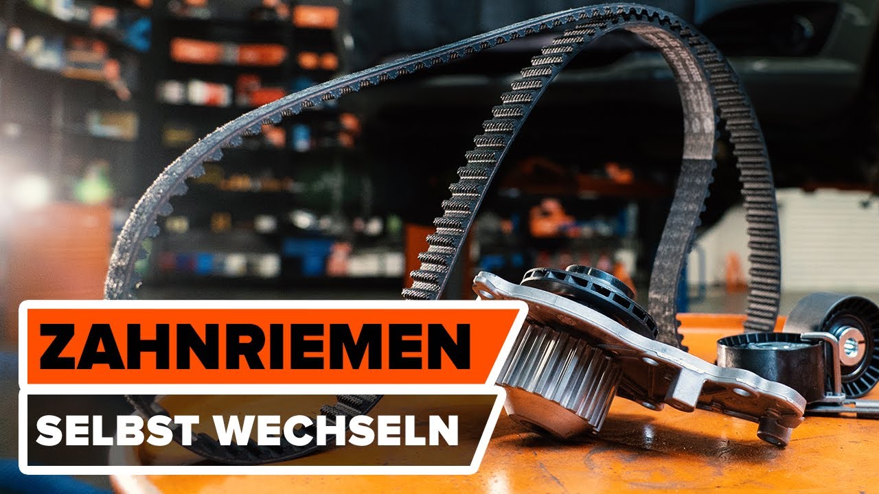 Wie PEUGEOT 307 (3H) Zahnriemensatz Mit Wasserpumpe [AUTODOC TUTORIAL]