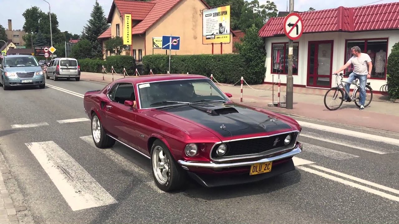 American Cars Mania 2015 Milicz . 27.06.2015r/ Przejazd przez Miasto