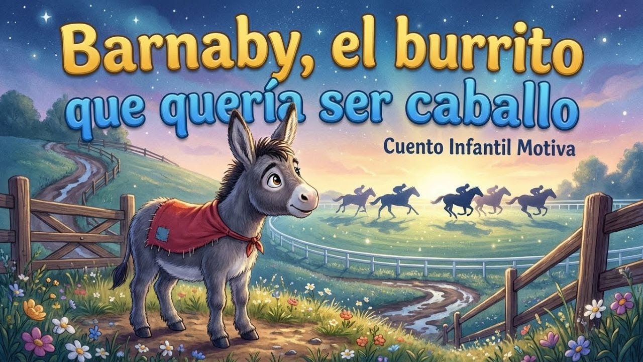 🐜 Barnaby, el Burro que Quería ser Caballo 🐎