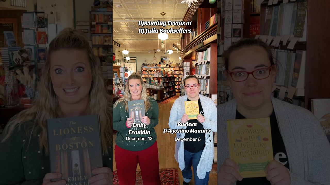 Events at the bookstore! Can you believe it?