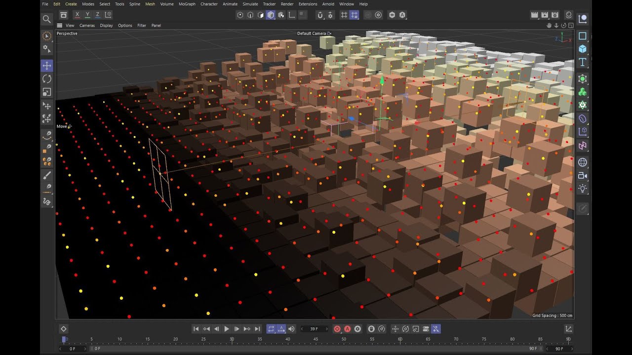 Преобразование веса в Cinema 4D Cloner и как оно работает в R20 - R25