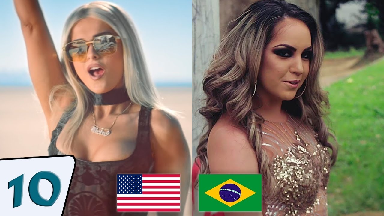 10 Cópias Brasileiras De Músicas Internacionais 🎧