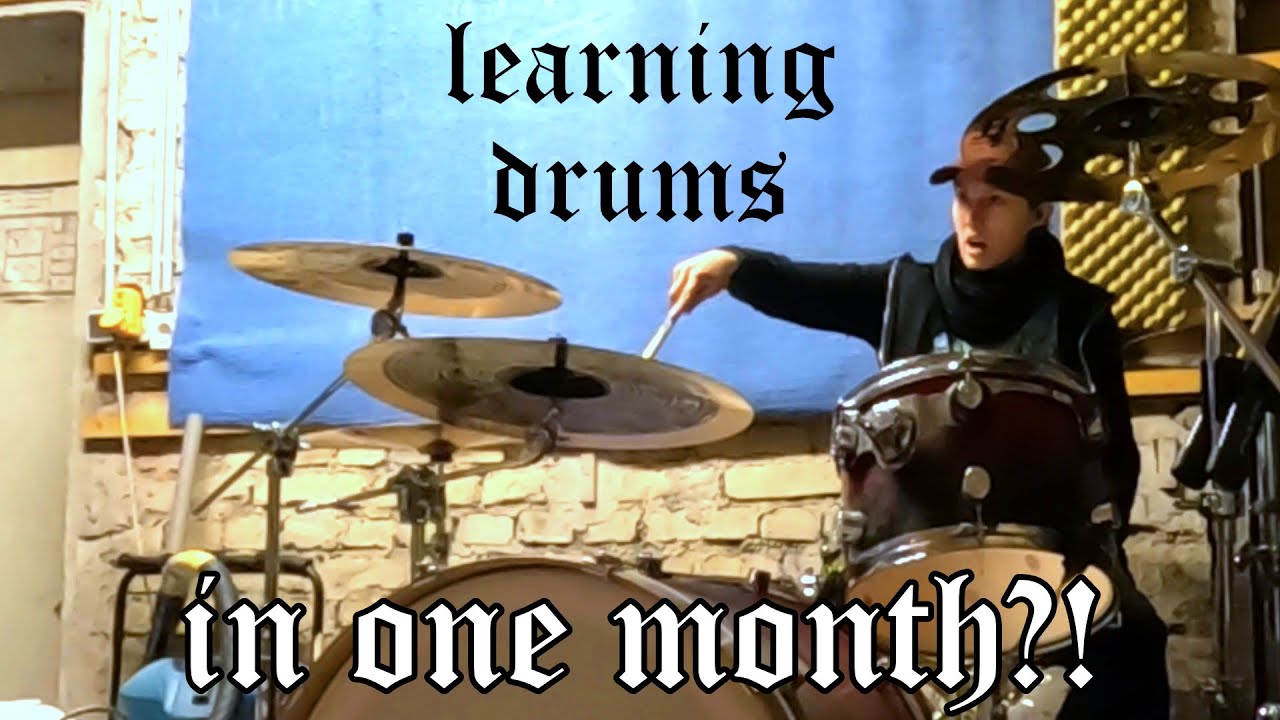 Can I Learn How To Play Drums For A Gig In Just 1 Month?