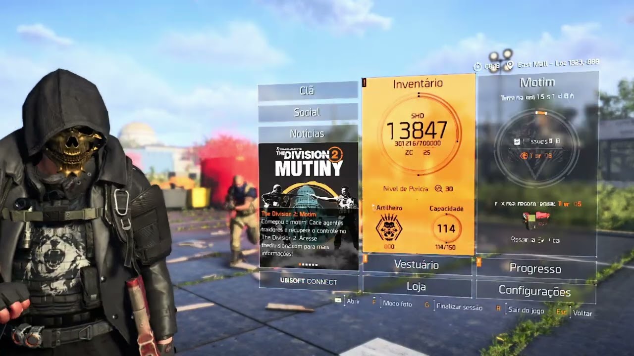🧡 Caçada de Reconhecimento: O Motim (Parte 1) | The Division 2