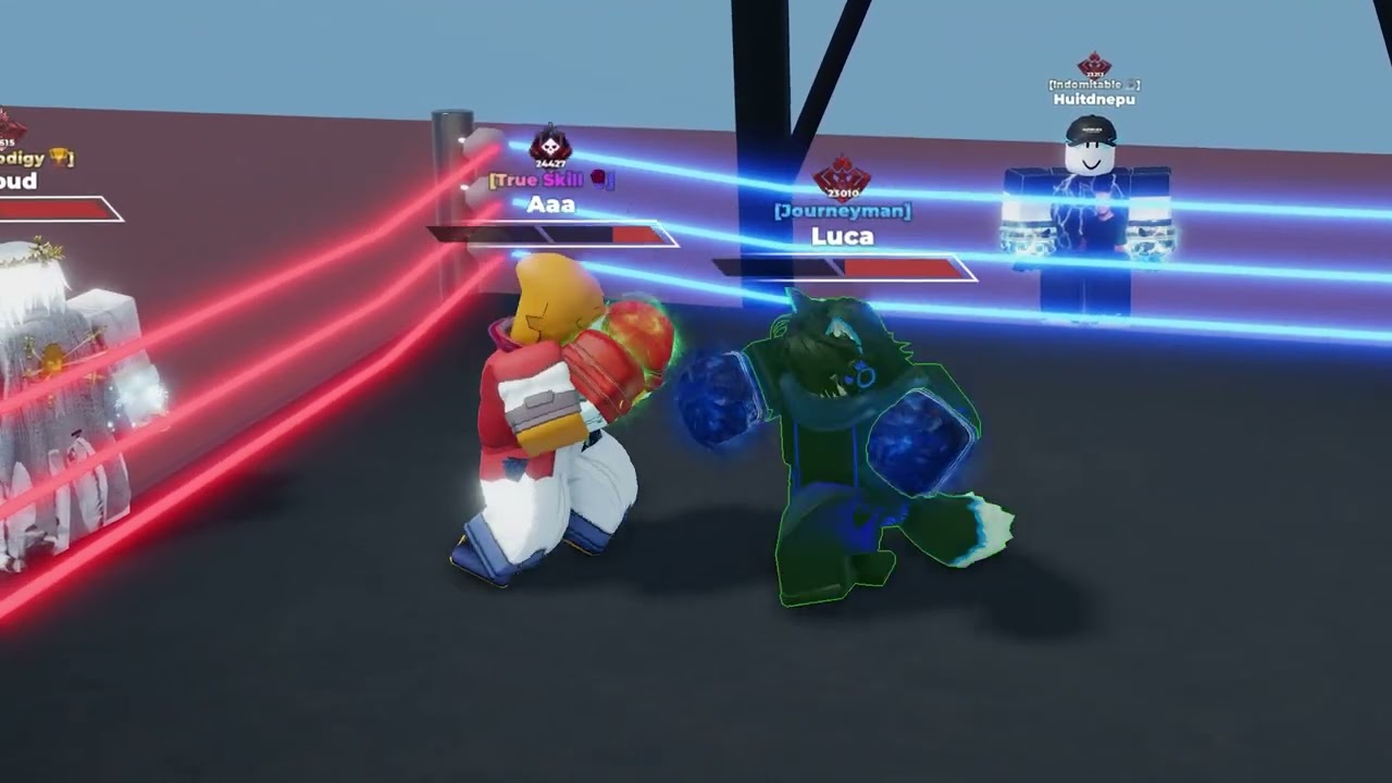 John (#10) vs Luca NA Leaderboard | Untilted Boxing Game
