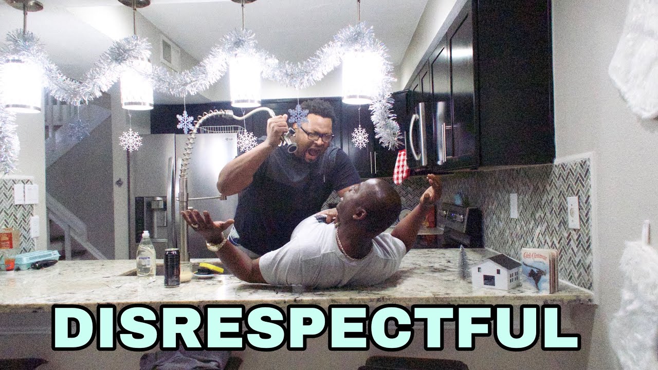 DISRESPECTFUL FOOD PRANK ON EM AND VON
