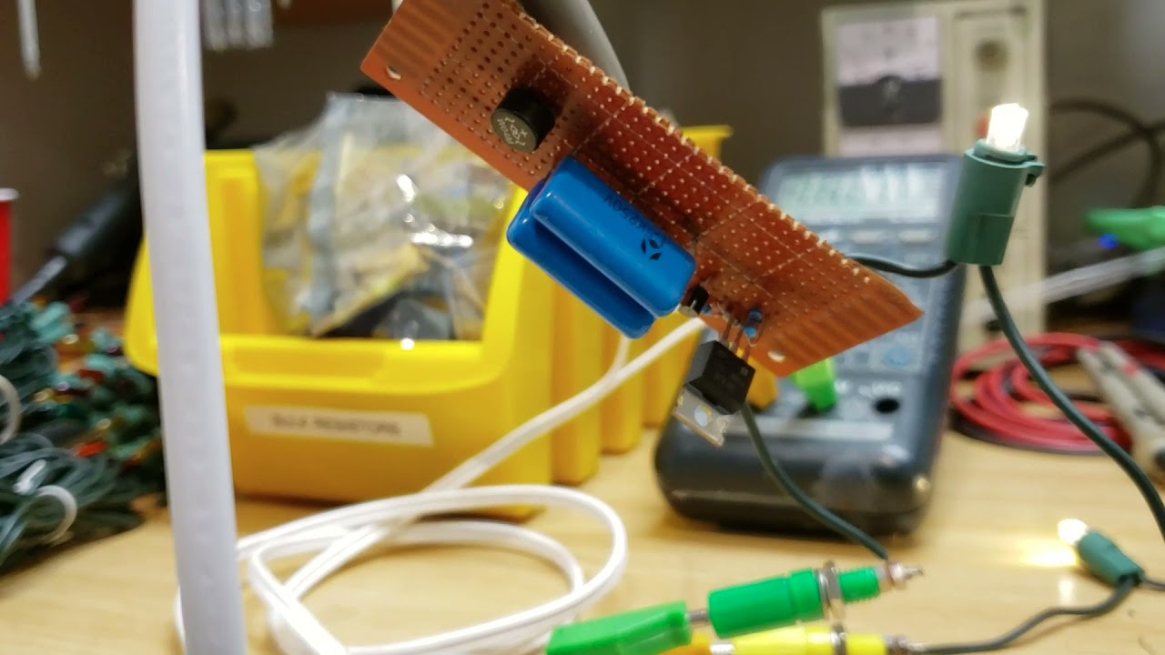 Making and TESTING an LED STRING CURRENT DRIVER
