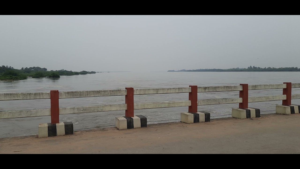 krishna River floods aravindha  varadhi #kolluru #krishna river