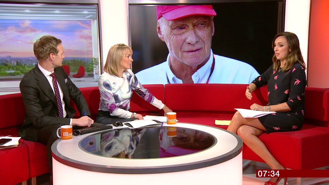 Sally Nugent - Short Tight Dress - May 2019