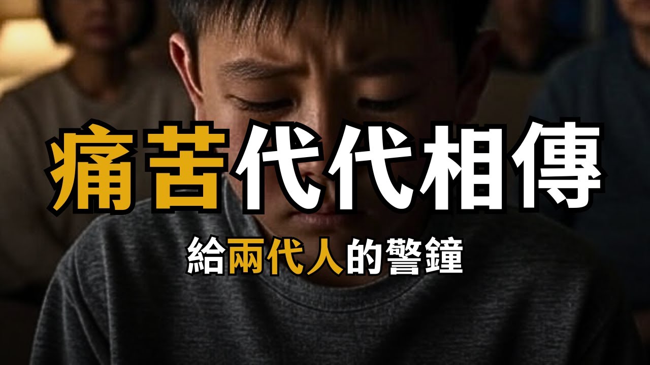 不幸的人正在用一生治愈童年 | 希望每個父母早點看到 | 人生秘籍 The Life
