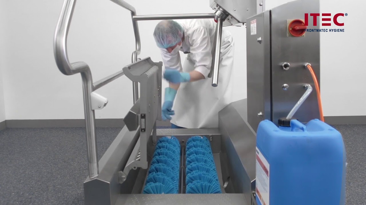 ITEC Frontmatec Hygiene Systems | Sole and boot cleaning