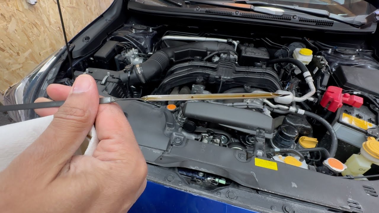 Путаница с уровнем масла?? Subaru!!