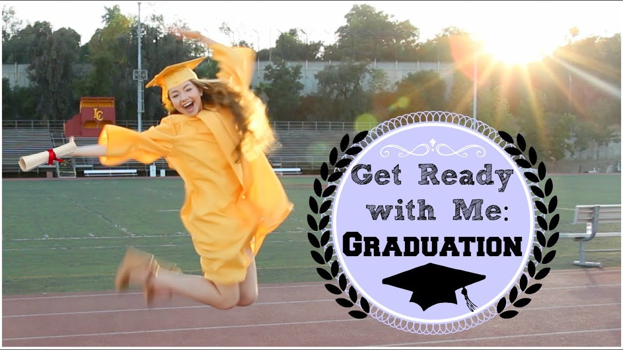 Getting Ready | Graduation Hair, Makeup, & Outfit!