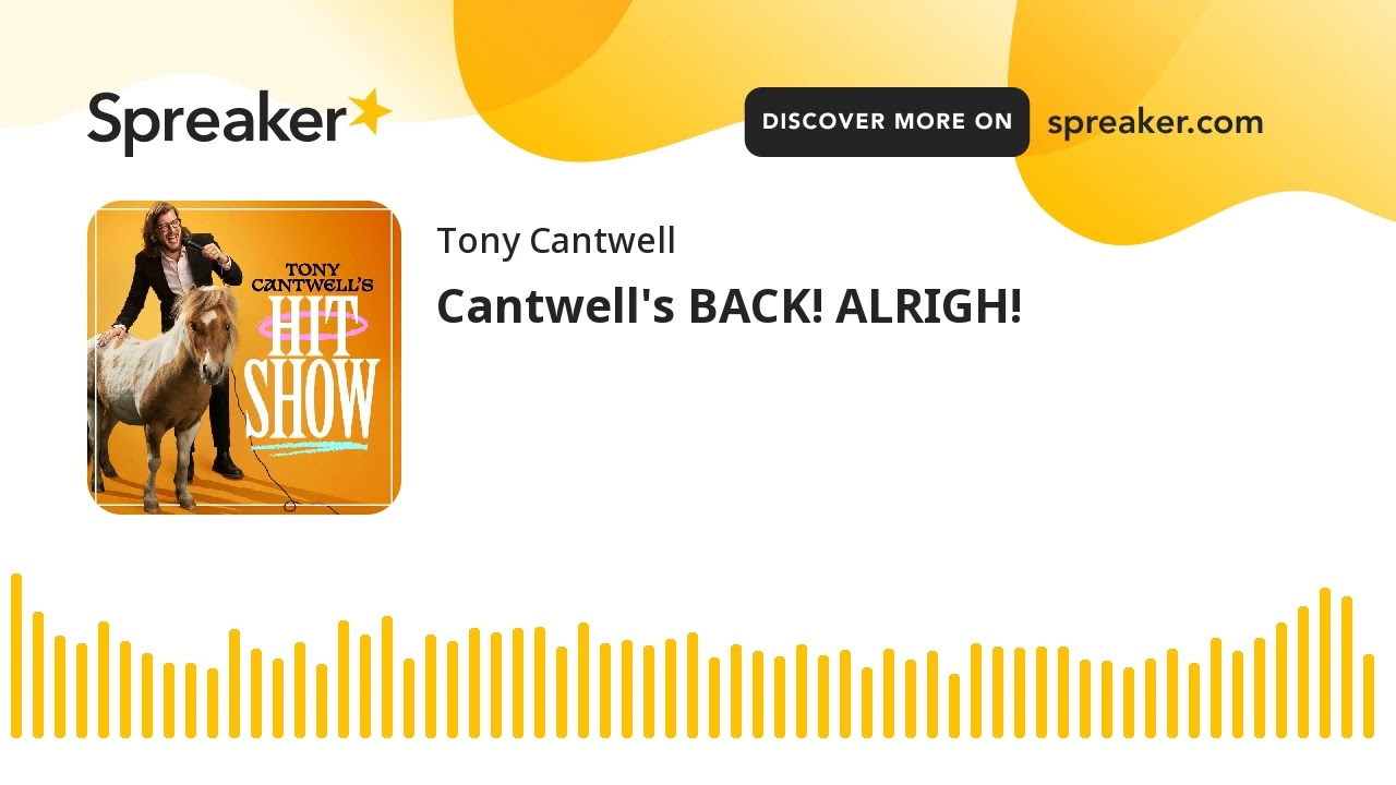 Cantwell's BACK! ALRIGH!