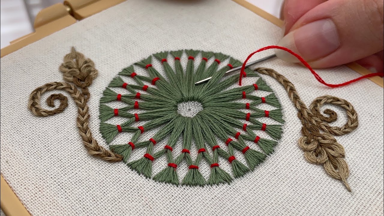 Simple Needle Work Tips for Beginners: Flower Embroidery For Beginners /Simple Embroidery Designs