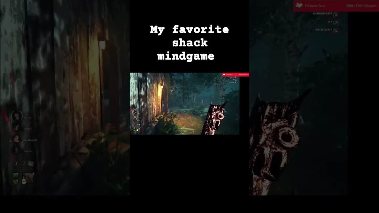 #dbd #deadbydaylight #gaming #p100huntress #mindgames #shack