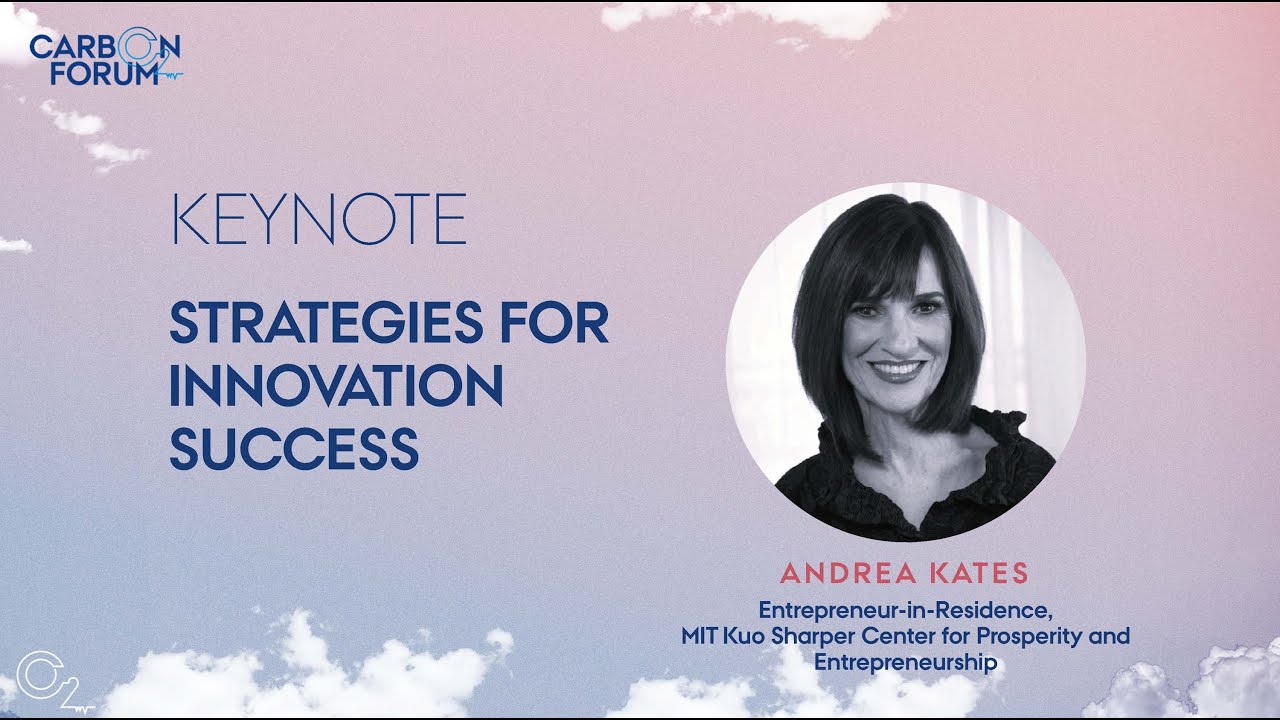 Carbon Forum 2025 - Andrea Kates, Strategies for Innovation success