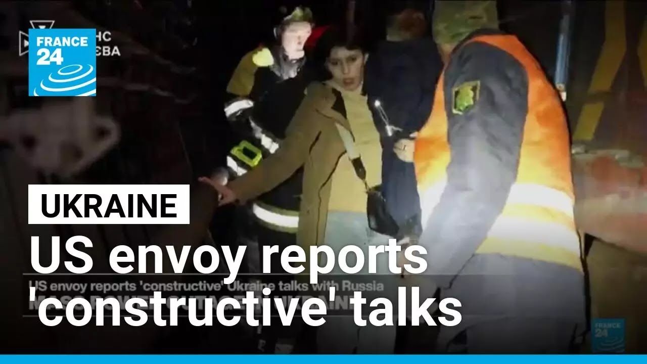 Ukraine: US envoy reports 'constructive' talks with Russia amid mass power outage in Kyiv