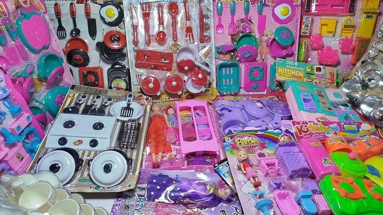 3 minutes Satisfying with unboxing Hello kitty kitchen Set|ASMR Satisfying | Miniature kitchen Set