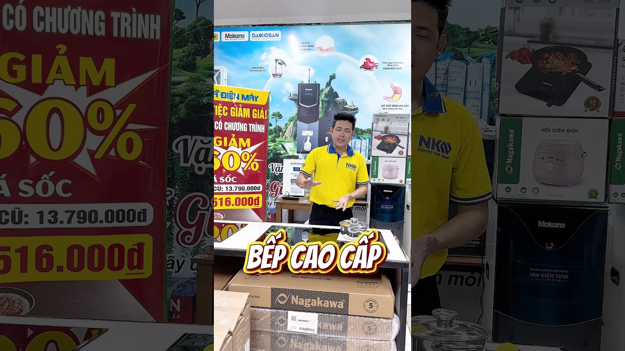 Bếp từ cao cấp!! #nguyenkimngoc #sieuthidienmay #vuadienmay #beptuam