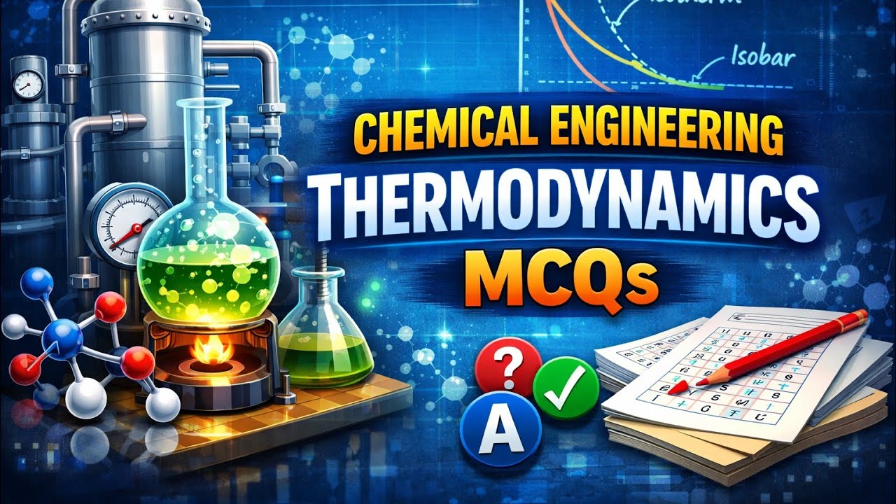Chemical Engineering Thermodynamics MCQs Part 1