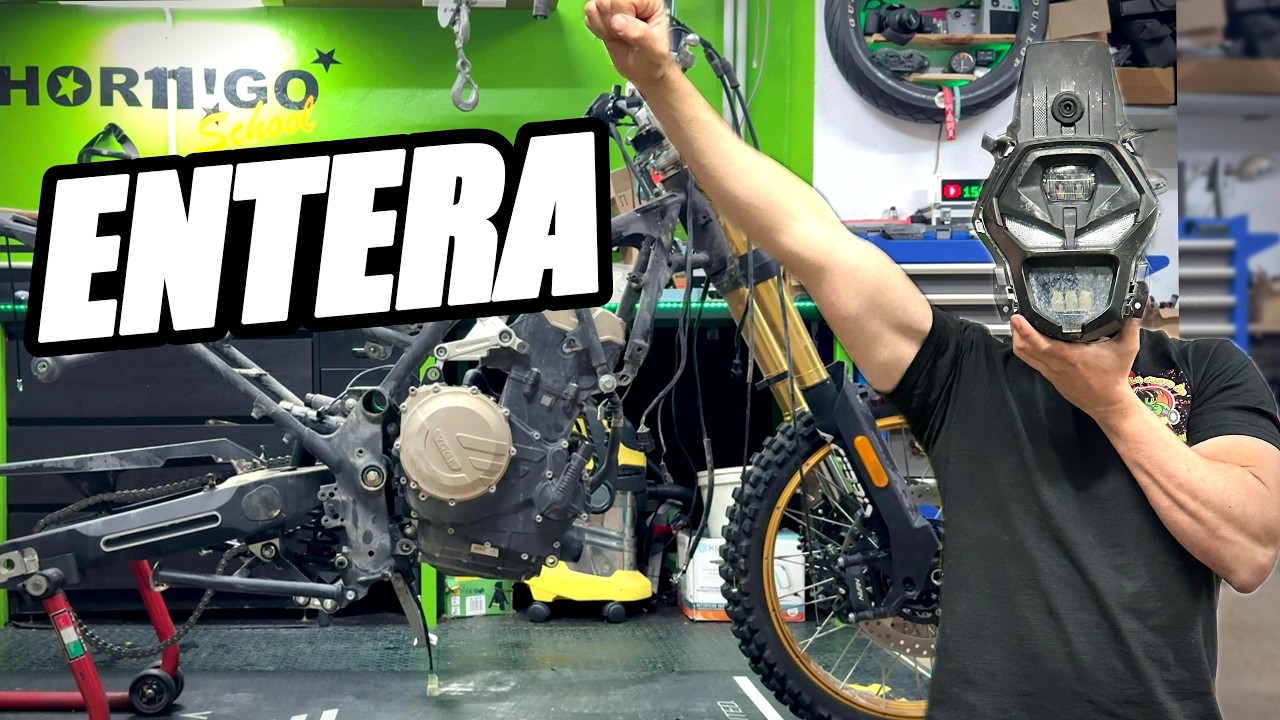 Desmontaje completo VOGE 800 Rally | No quedaba otra