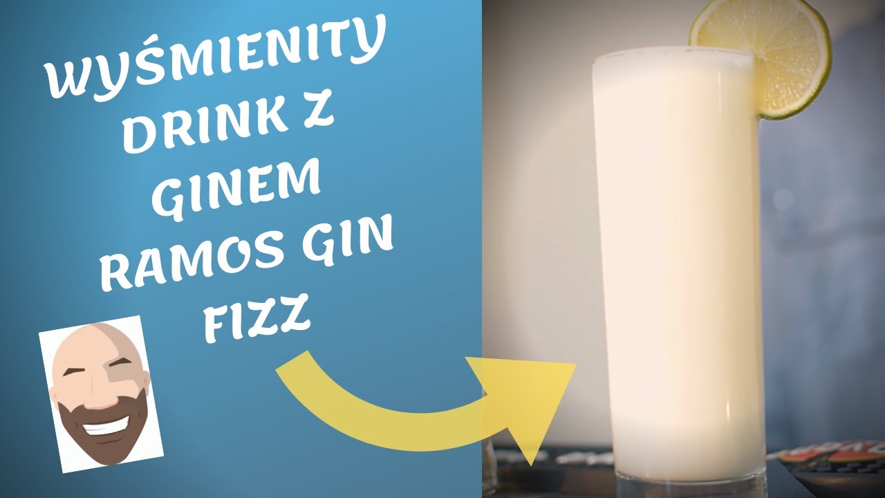▶Wyśmienity drink z ginem : Ramos Gin Fizz odc. 10  - 50 Sztosowych Koktajli ▶ #zpamiętniczkabarmana