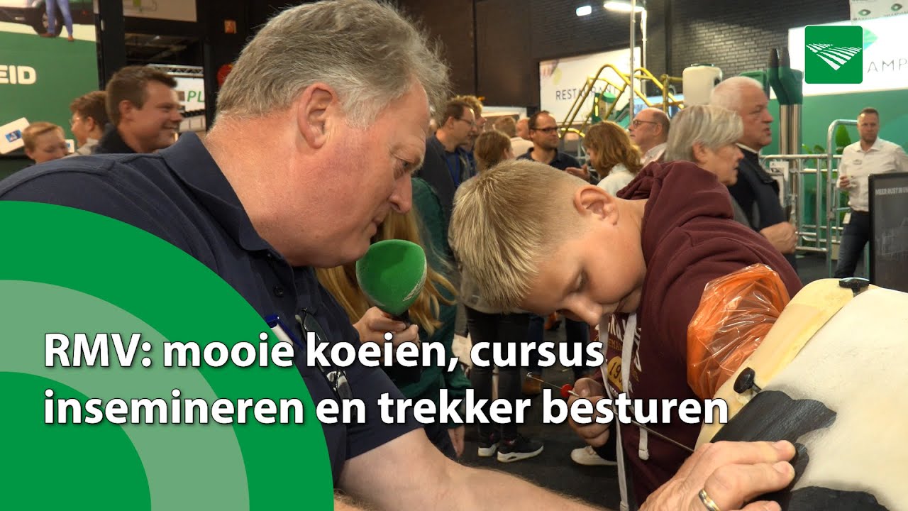 RMV: mooie koeien, cursus insemineren en trekker besturen