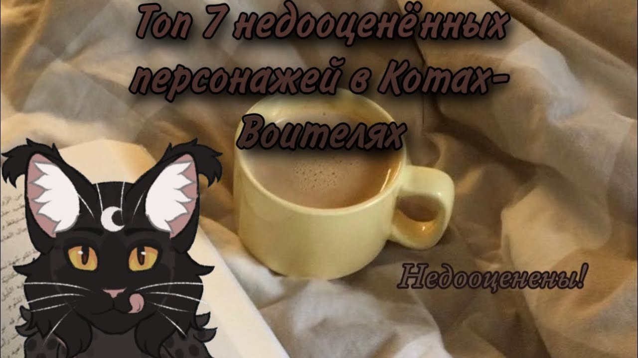 ☕️✨Топ 7 НЕДООЦЕНЁННЫХ Котов-Воителей✨☕️