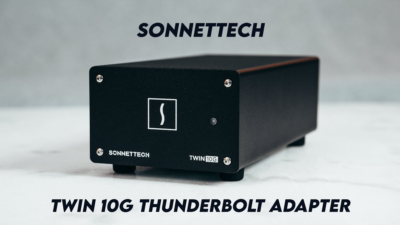 Sonnettech Twin 10G Thunderbolt Adapter Review - Double 10G Ethernet To Your Laptop!