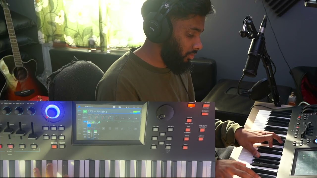 Звуковой дизайн Yamaha MONTAGE/MODX Worship | Пэды, фортепиано и многое другое