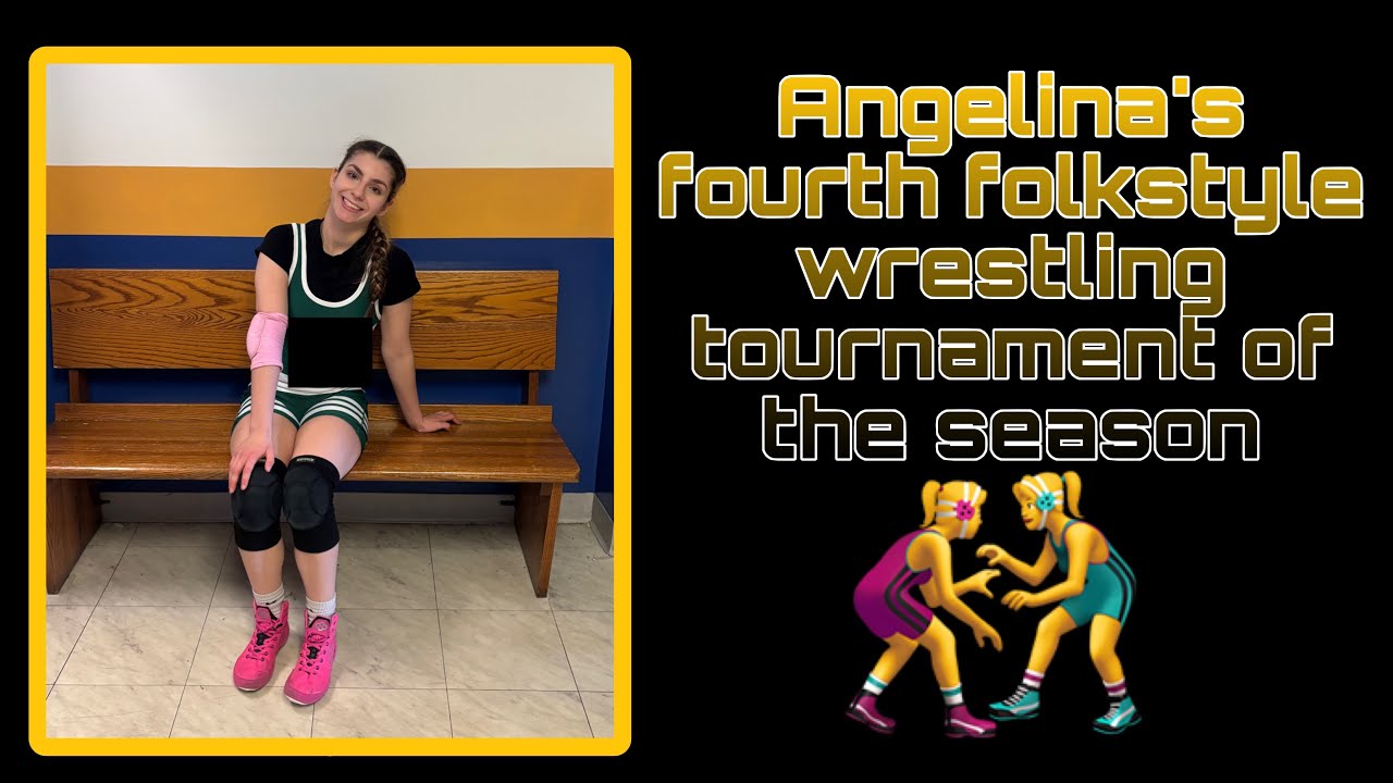 Angelina's fourth folkstyle wrestling tournament of the season (folkstyle wrestling)