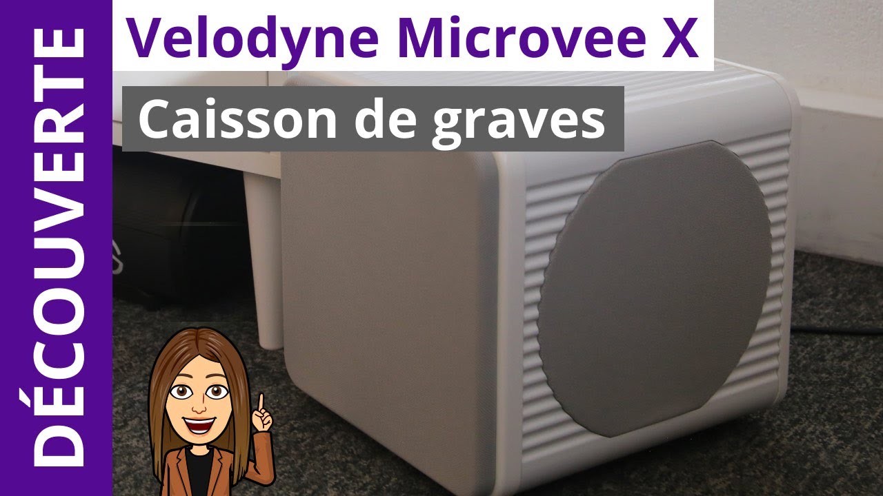 Velodyne Microvee X : caisson de basses compact pour la Hifi et le home cin&eacute;ma