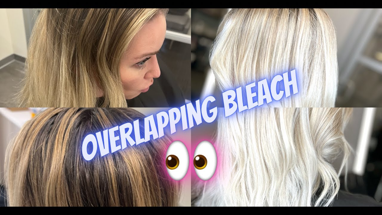 MELTING OFF HAIR| OVERLAPPING LIGHTENER AKA BLEACH!