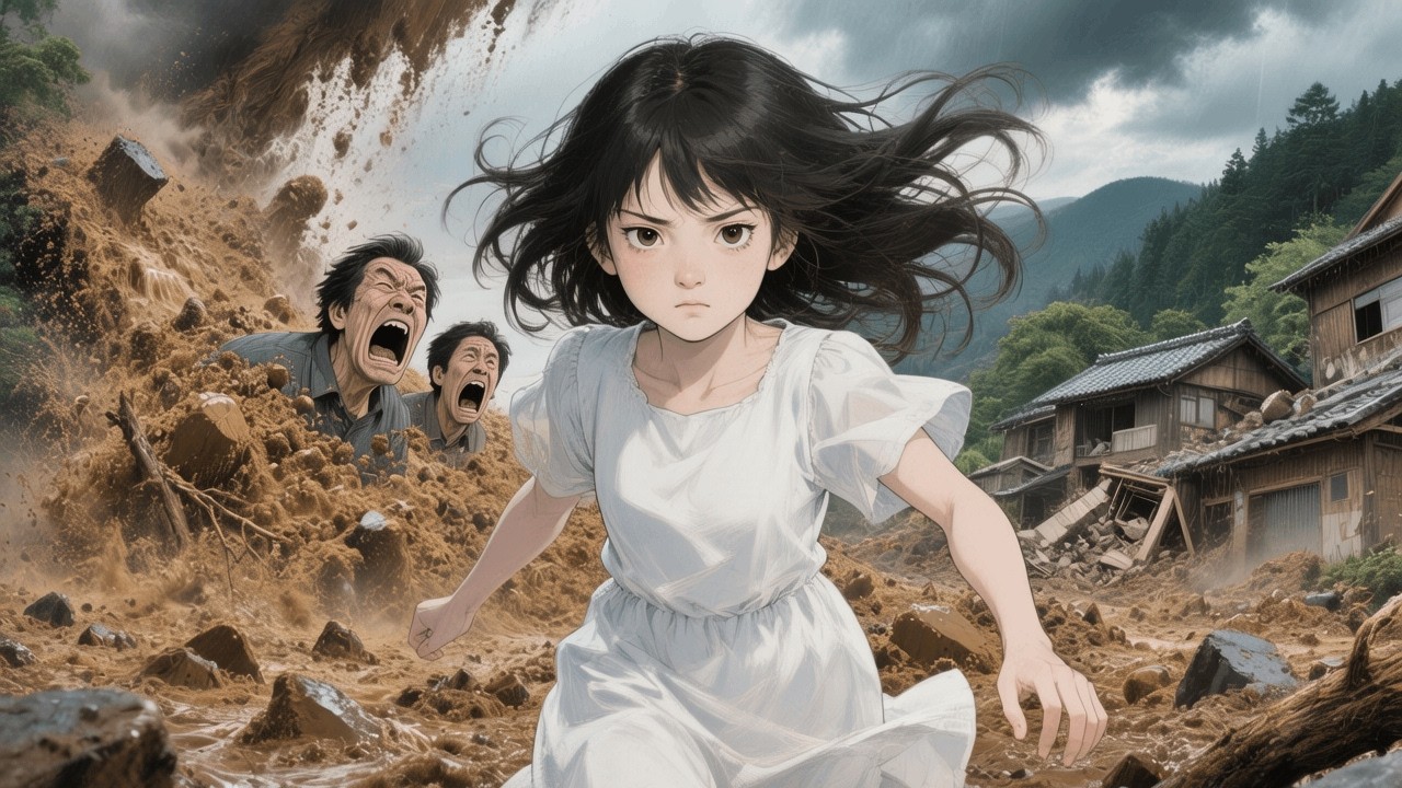 Rebirth, I Didn't Tell My Parents About The Coming Landslide, Watched Them Buried Alive By The Mud.