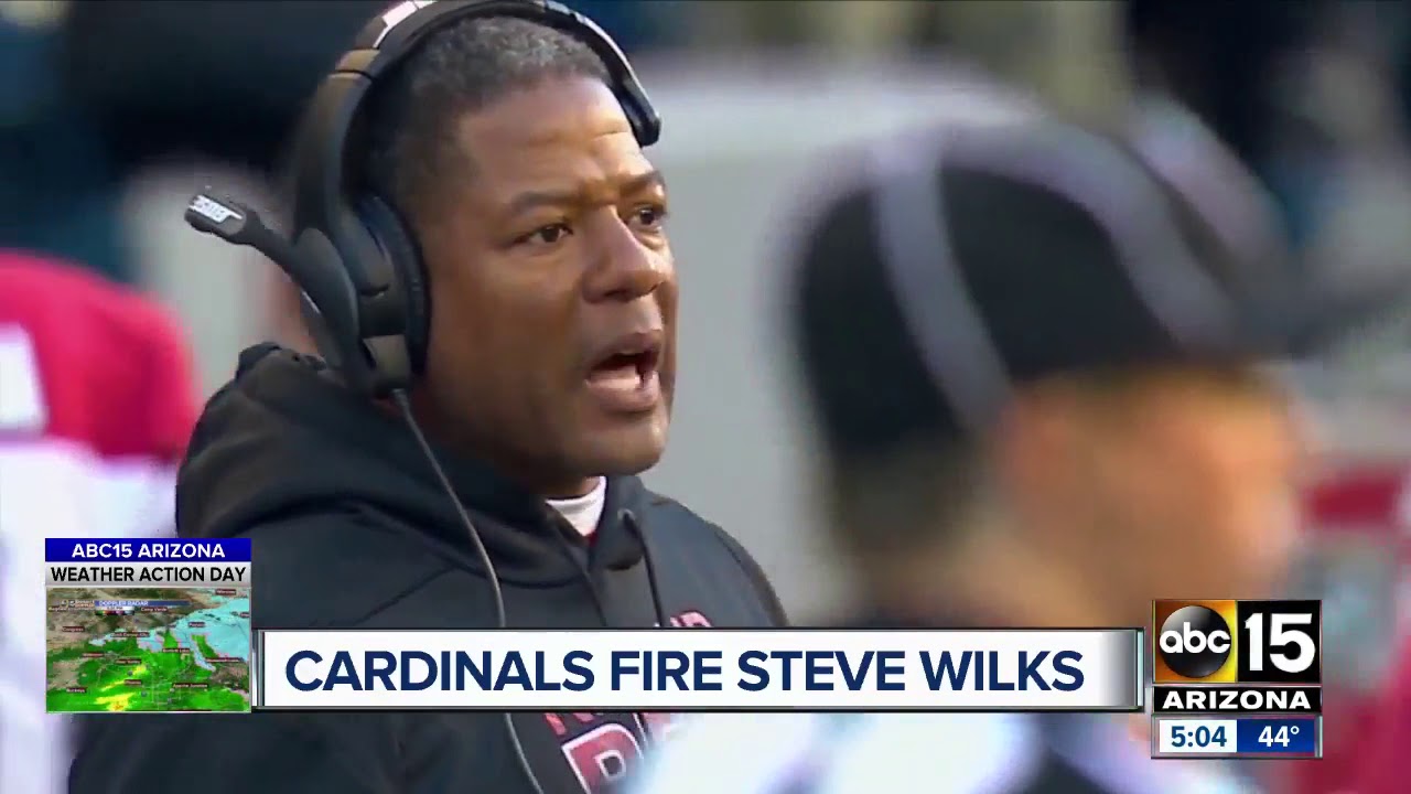 Cardinals fire head coach Steve Wilks - ABC15 Sports