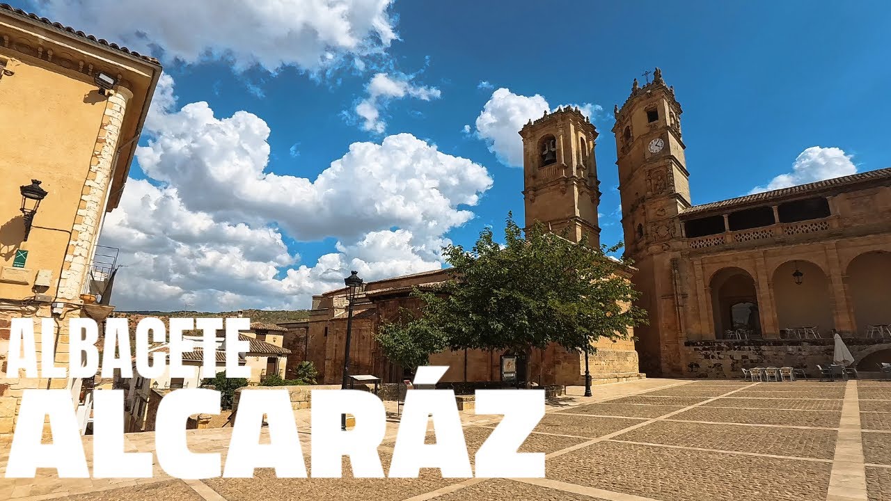Alcaraz, Beautiful town in Spain Albacete Walking Tour | 4k 60FPS
