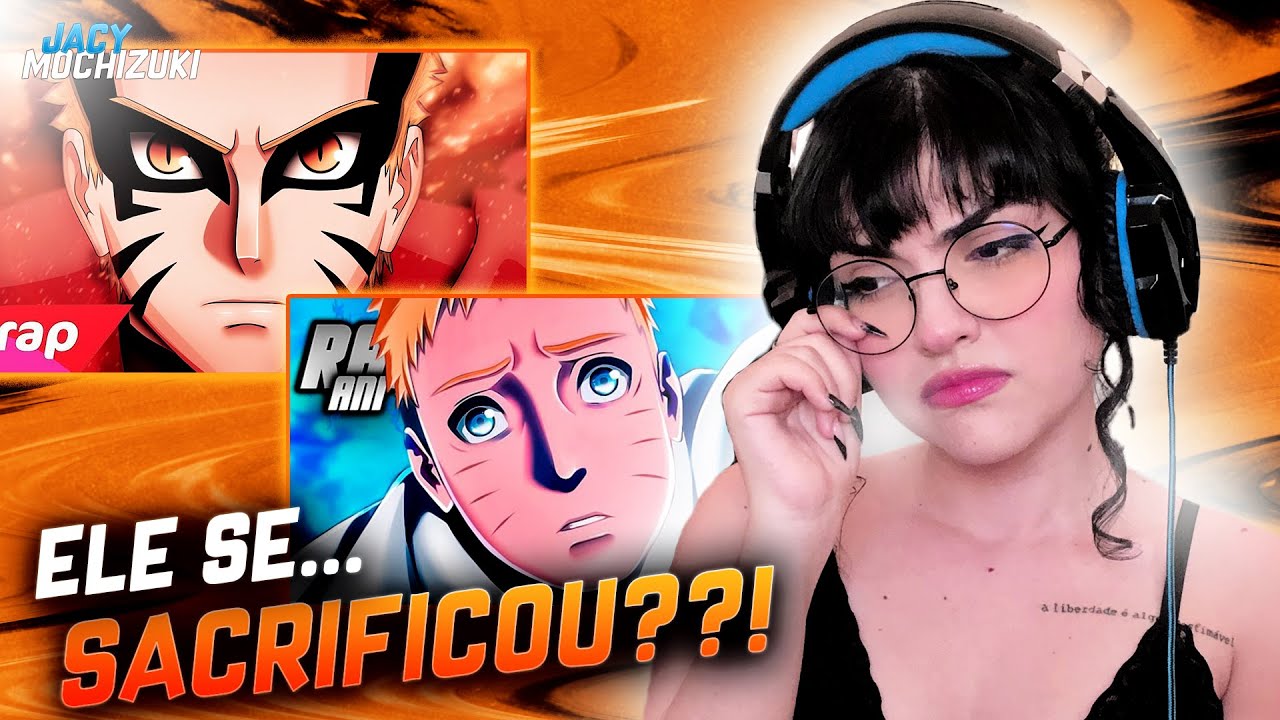| REACT | EU SACRIFICO MINHA VIDA! + ADEUS KURAMA (Boruto) | @Meckys e @AniRap