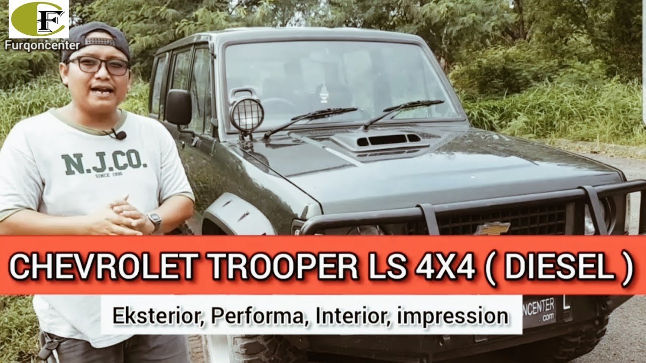 CHEVROLET TROOPER LS 1993 || DIESEL 4X4 INDONESIA