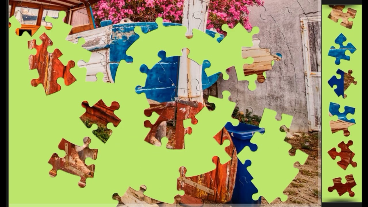 Mediterranean Living❤️😊 jigsaw puzzle🧩🧩 \\ @funpuzzle1122 