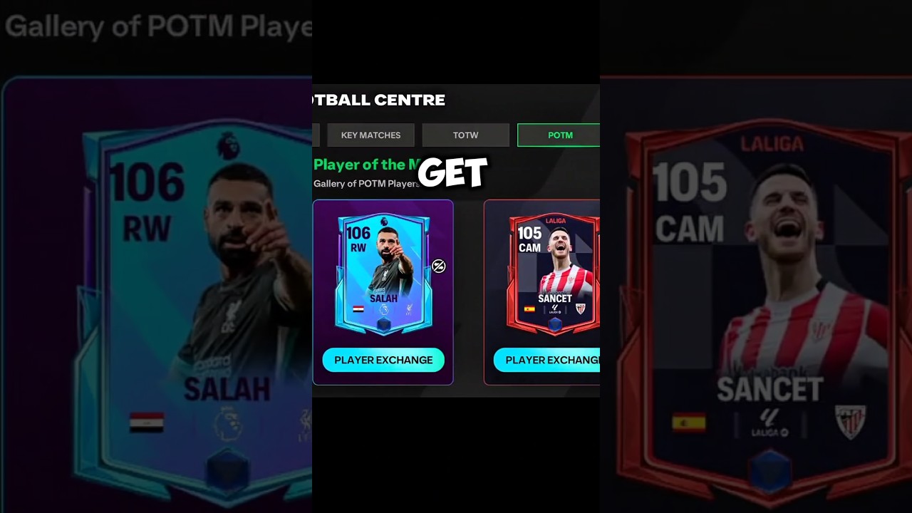 КАК ПОЛУЧИТЬ НОВЫХ ИГРОКОВ POTM В EA FC FIFA MOBILE 24 25 #shorts #fcmobile